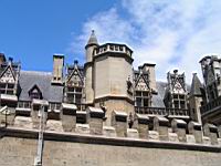 Paris, musee de Cluny, Toit